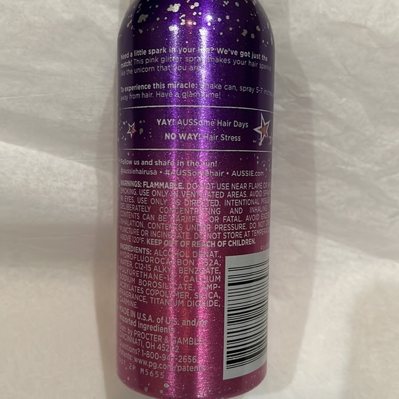 Aussie Hair Aussie Glitzy Pink Glitter Hair Spray Poshmark